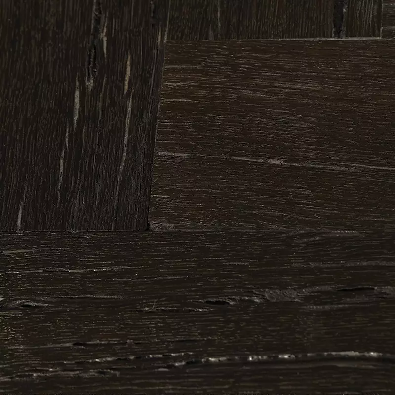 Baton Rompu Semi-Massif Bog Oak - choix recuperation - 15x90x600 - vue de profil 01 - carresol
