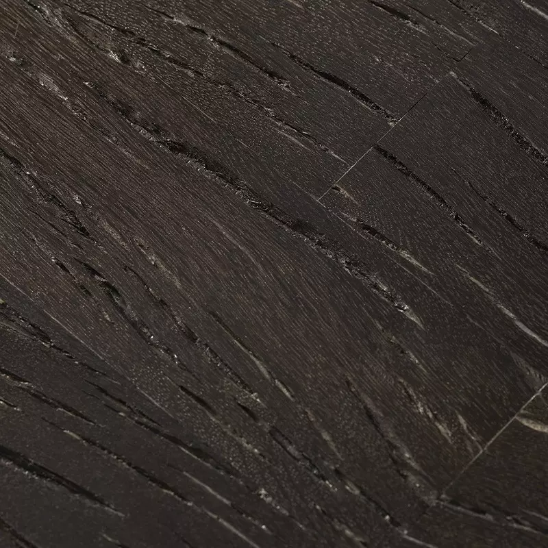 Baton Rompu Semi-Massif Bog Oak - choix recuperation - 15x90 - vue de profil 03 - carresol