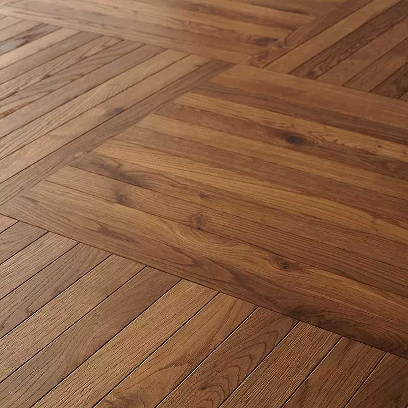 Parquet Chêne Semi-Massif Mosaico Brown Fumé - Shooting 2022