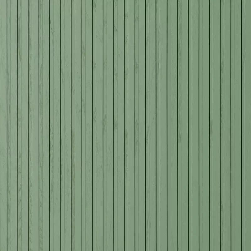 Boiserie Murale Chêne Vert d'Eau Vernis 15x165 mm - Choix Select - Vue de face - CarréSol