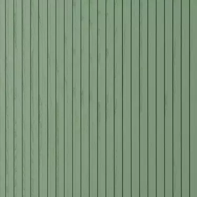 Boiserie Murale Chêne Vert d'Eau Vernis 15x165 mm - Choix Select - Vue de face - CarréSol