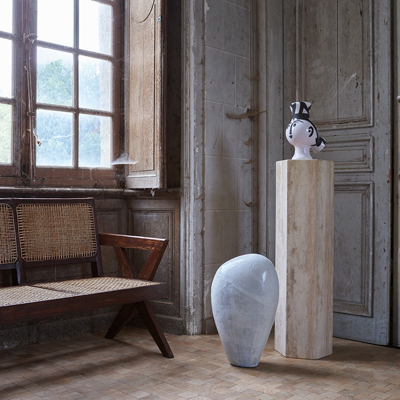 Paves de Paris Vintage Chene Massif Huile Blanc - choix select - 11.5x210x525 - Ambiance - carresol Paves de Paris Vintage Chene Massif Huile Blanc - choix select - 11.5x210x525 - Ambiance - carresol