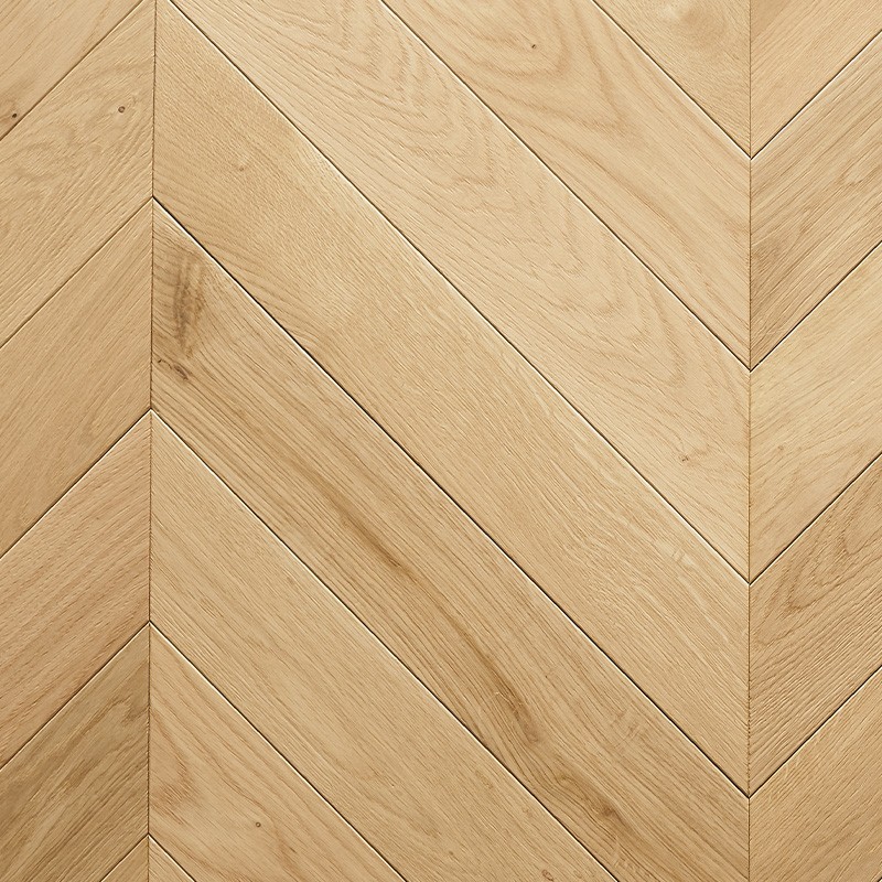 Point de Hongrie Chene Semi-Massif Naturale - 15x90x510 - choix confort - Vue de face - carresol Point de Hongrie Chene Semi-Massif Naturale - 15x90x510 - choix confort - Vue de face - carresol