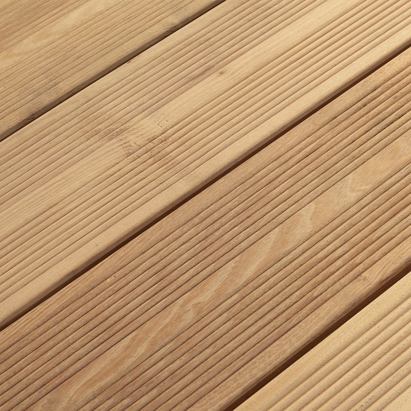 Lames de Terrasse Acacia Brut - 21x125x2000 - vue de profil - carresol Lames de Terrasse Acacia Brut - 21x125x2000 - vue de profil - carresol