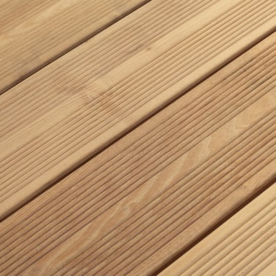 Lames de Terrasse Acacia Brut - 21x125x2000 - vue de profil - carresol