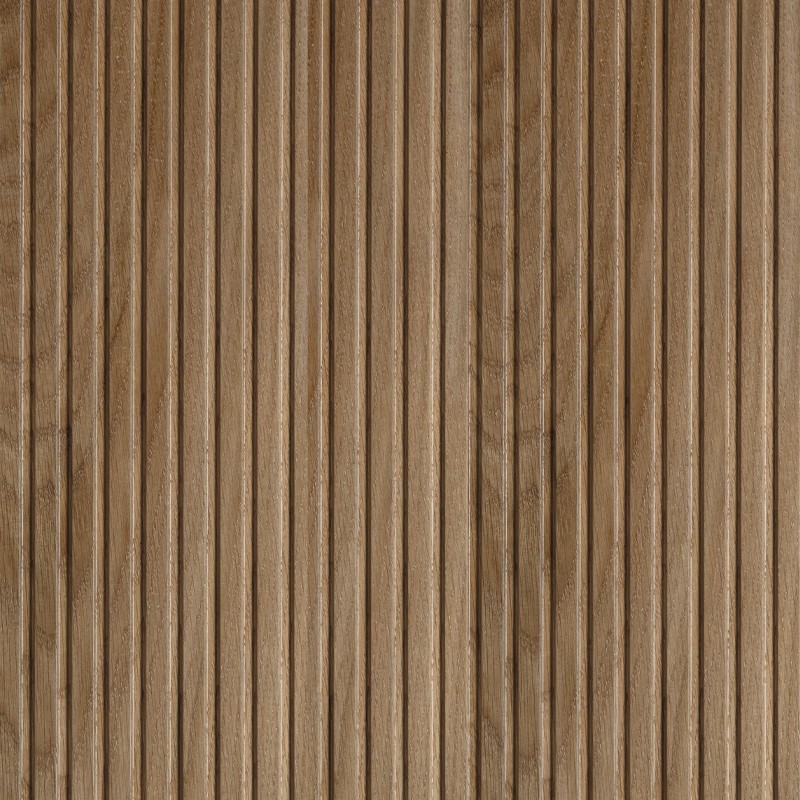 Boiserie Murale Gris Tannin Vernis 15x165 mm - Choix Select - Vue de face - CarreSol Boiserie Murale Gris Tannin Vernis 15x165 mm - Choix Select - Vue de face - CarreSol