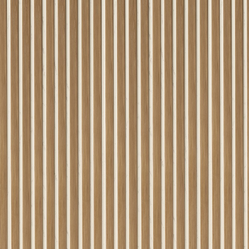 Boiserie Murale Chene Naturel Ombre Blanc Pur Vernis 15x165 mm - Choix Select - Vue de face - CarreSol Boiserie Murale Chene Naturel Ombre Blanc Pur Vernis 15x165 mm - Choix Select - Vue de face - CarreSol