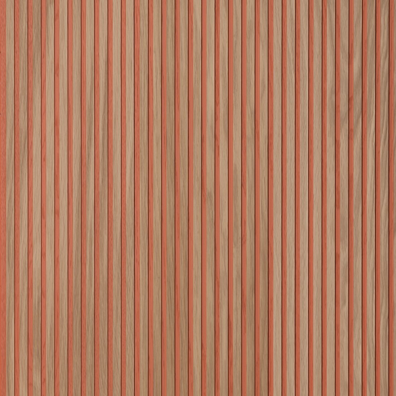 Boiserie Murale Chene Naturel Ombre Peau de Peche Vernis 15x165 mm - Choix Select - Vue de face - CarreSol Boiserie Murale Chene Naturel Ombre Peau de Peche Vernis 15x165 mm - Choix Select - Vue de face - CarreSol