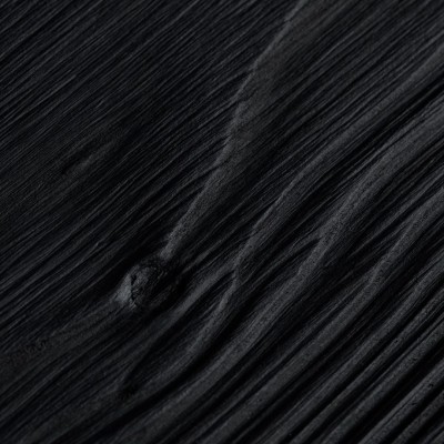 Bardage Douglas Le Ténébreux 20x145 mm Brossé Brûlé Huilé - détails - CarréSol