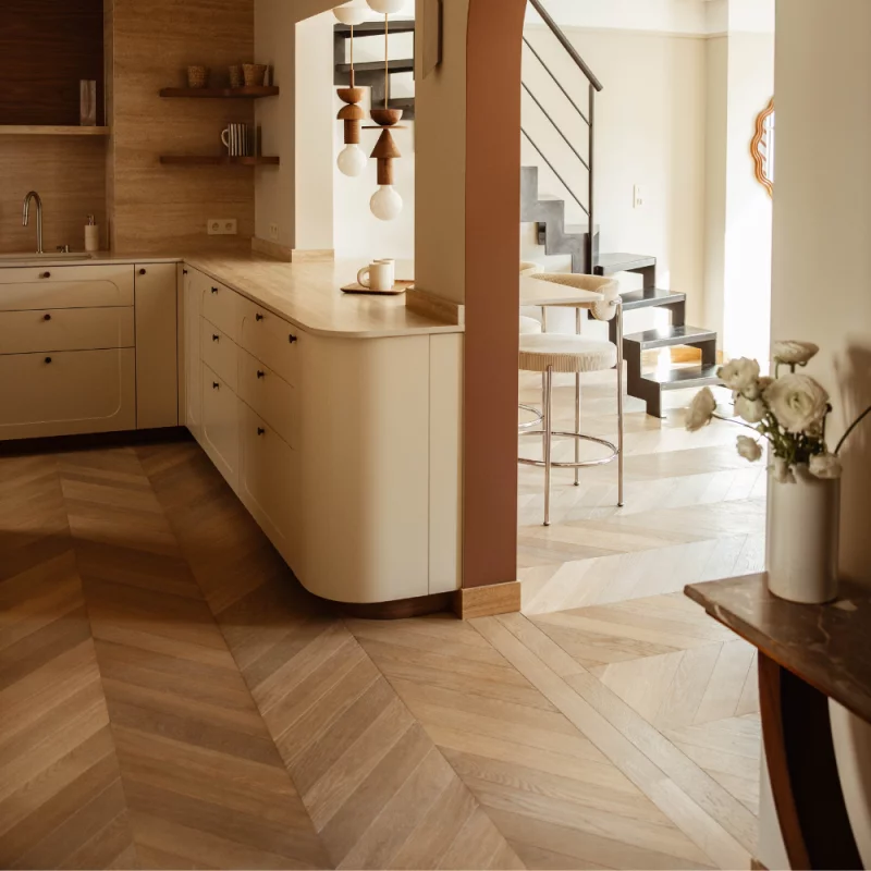 Semi-Solid Oak Wood Parquet...