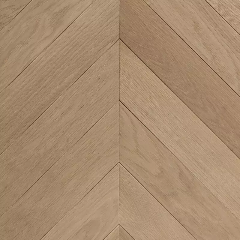 Point de Hongrie Chêne Bohème - 15x90x610 - Choix PR Bis - Vue de face - Carrésol Éditions