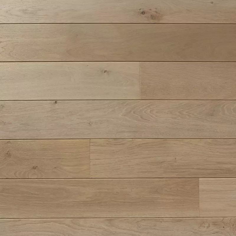 Parquet chêne massif Bohème - 14x140 mm - Choix Campagne- vue de face - Carresol Éditions