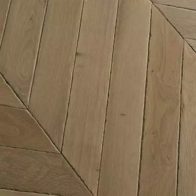 Point de Hongrie Chene Semi-Massif Ségur - 15/4x90x610 - choix Rustique - vue de profil - carresol editions