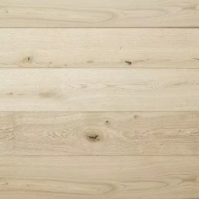 Parquet Chêne Contrecollé Brut - 14/3x145 mm - Choix Rustique - Vue de face - carresol editions