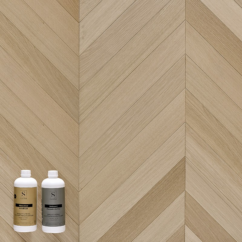 Point de Hongrie Chene Contrecolle Corn - choix select - Vue de profil - carresol