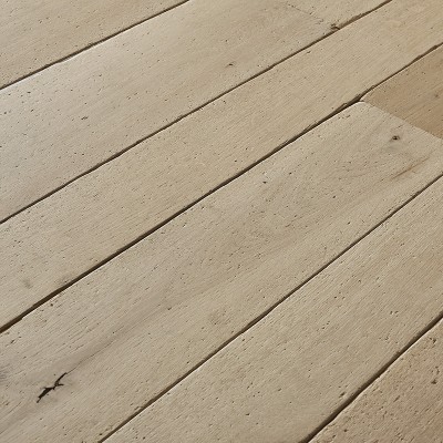 Plancher Authentique Chene Massif Baudelaire - 20x120/160/200x1000/2500 - choix rustique - vue de face - carresol