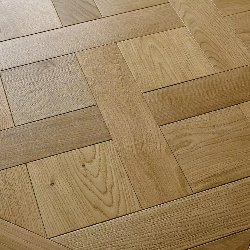 Dalles de Versailles - Chêne semi-massif I-Coniq N - 15/4x980x980 mm - vue de profil - carrésol éditions