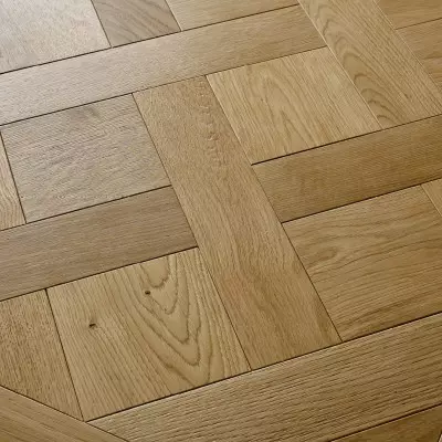 Dalles de Versailles - Chêne semi-massif I-Coniq N - 15/4x980x980 mm - vue de profil - carrésol éditions