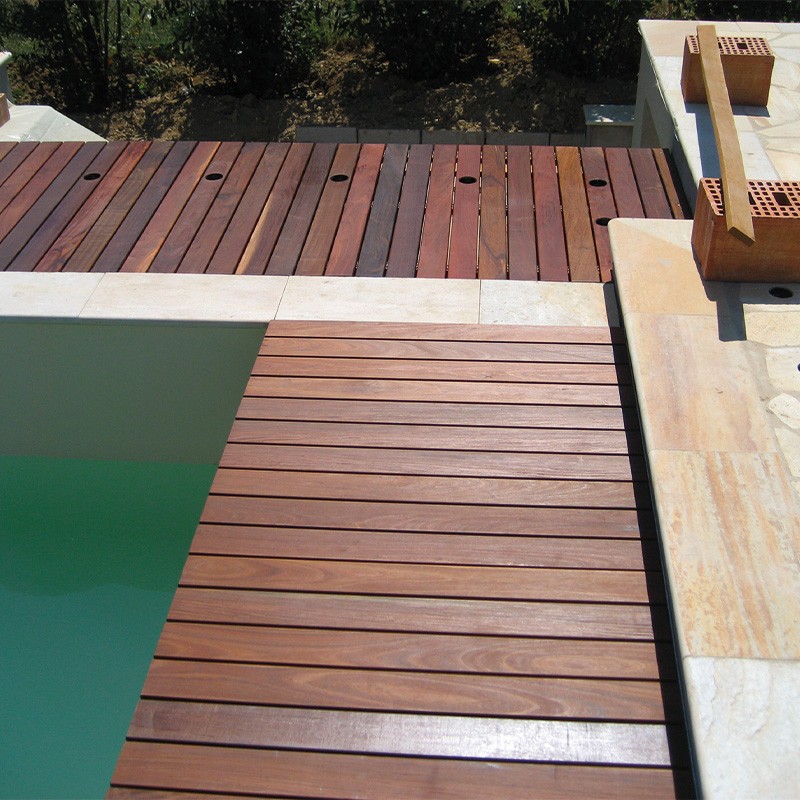 realisation Lames de Terrasse Ipe - 20x140x950-1250-1550 - carresol éditions