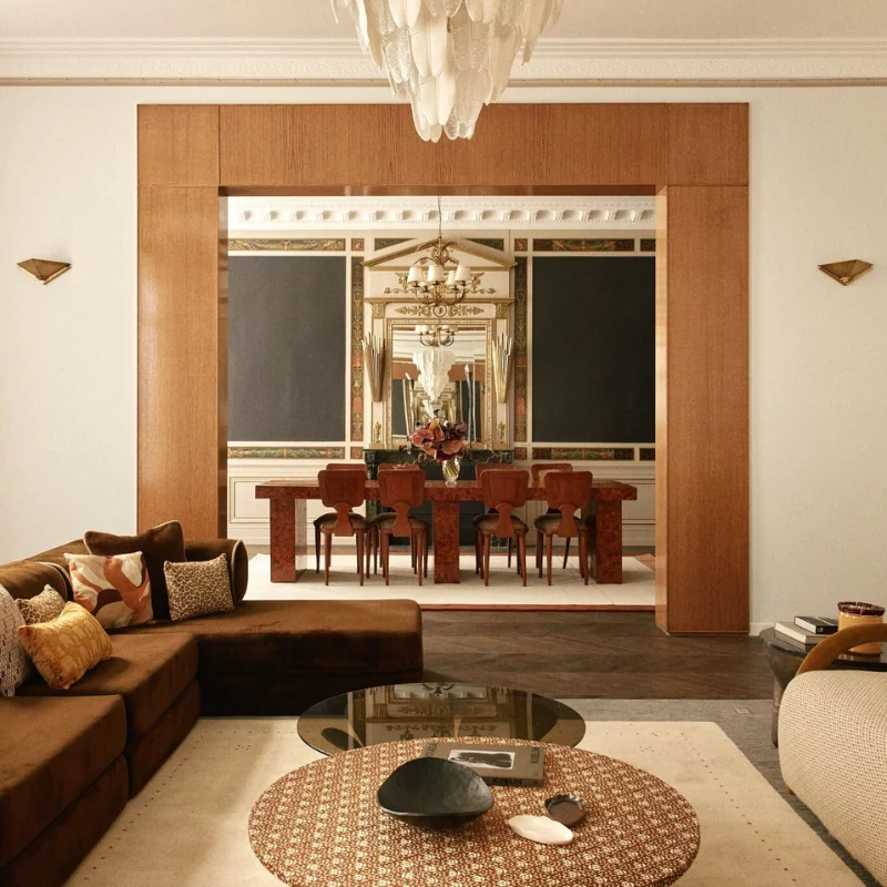 Point de Hongrie Chêne Contrecolle Malbec - 14x92x600 - choix confort - photo d'ambiance - carresol éditions