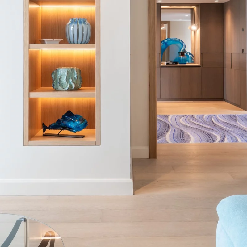 Parquet Chene Semi-Massif Sanibel - 15x90x600-2000 - choix rustique - réalisation - carresol éditions