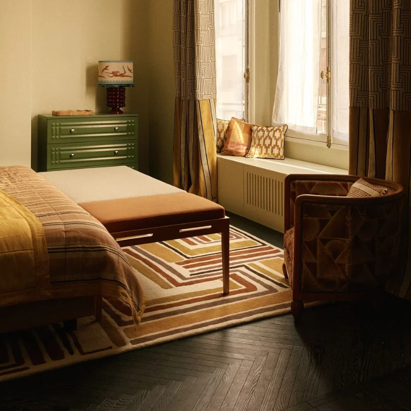 Parquet Chêne Chevron Nero