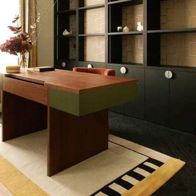 Parquet Chêne Chevron Nero