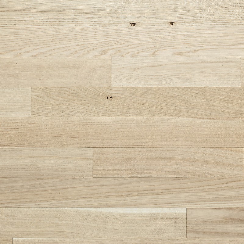 Parquet Chene Massif Brut - 23x70x300/1200 - choix nature - vue de face - carresol