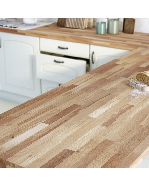 Plan de travail en chene