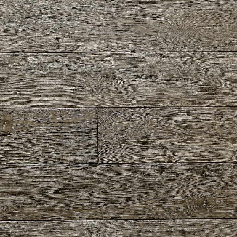 Plancher Vieilli Chêne Massif Résidence - 20x180x600-2200  - Choix Rustique - Vue de face - Carrésol