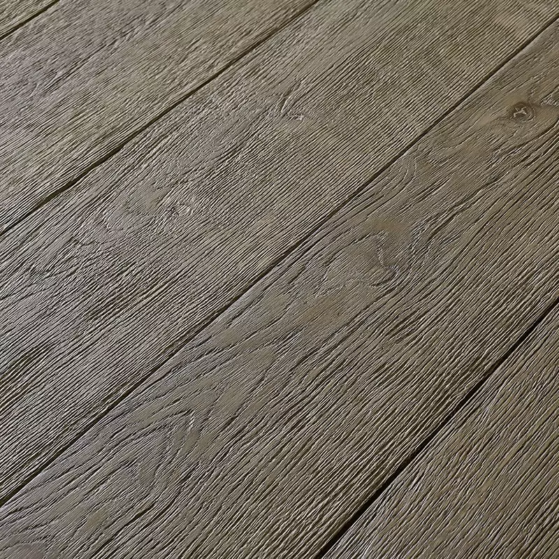 Plancher Vieilli Chene Massif Residence - 20x180x600-2200 - Choix Rustique - Vue ambiance 01 - Carresol