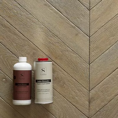 Point de Hongrie Chene Massif Urban - 20x100x670 - Choix Rustique - Produits entretien - Carresol
