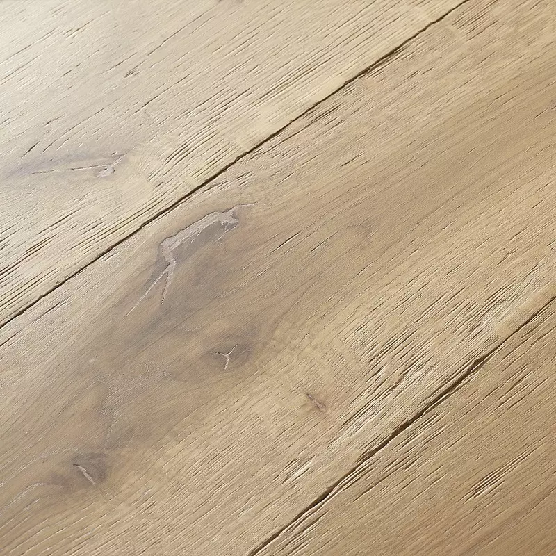 Plancher Martele Chene Massif Tavline - 20x180x600-2200 - choix rustique - vue de profil - carresol