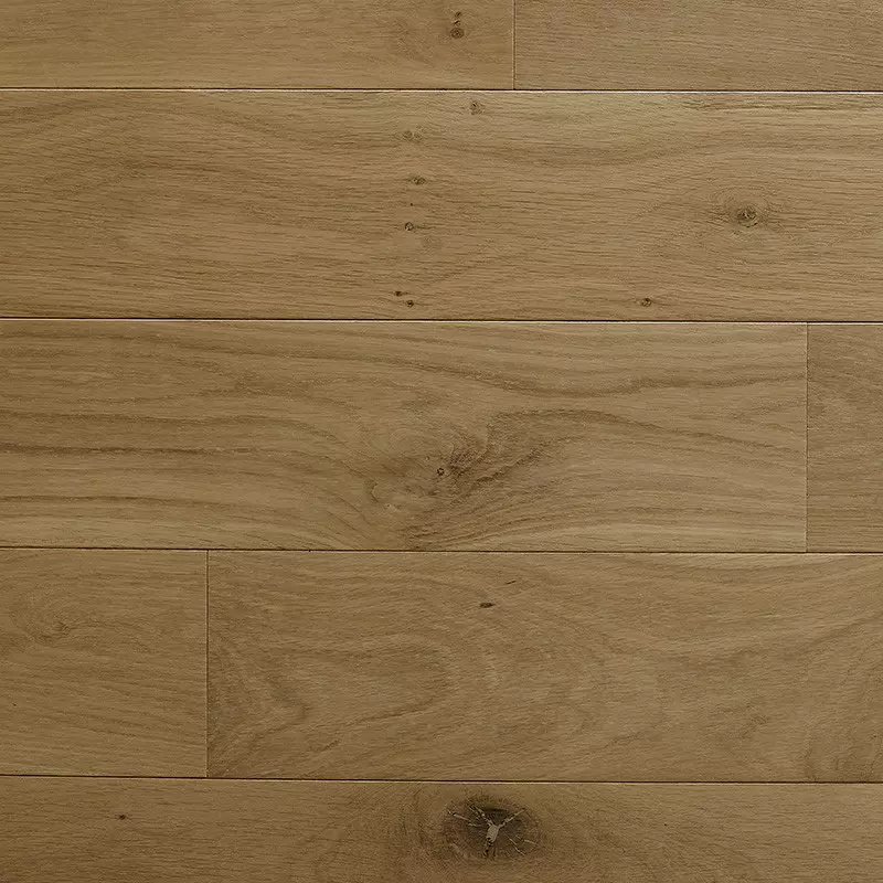 Parquet Chene Massif Bergmann - 15x140x500-2000 - choix rustique - vue de face - carresol