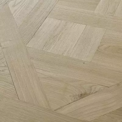 Dalles Aremberg Chene Massif Brut - 20x1000x1000 - Choix rustique - Vue de profil - Carresol