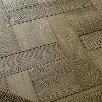 Dalles de Versailles Chene Semi-Massif TR 3 - 17x980x980 - Choix barrique - Vue de profil - Carresol