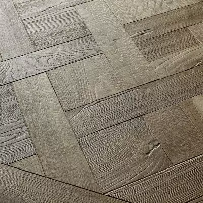 Dalles de Versailles Chene Semi-Massif TR 56 - 17x980x980 - Choix barrique - Vue de profil - Carresol