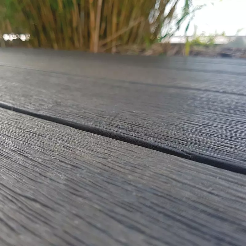 Lames Composite Vintage Graphite - 23x138x4000 - vue de profil 02 - carresol