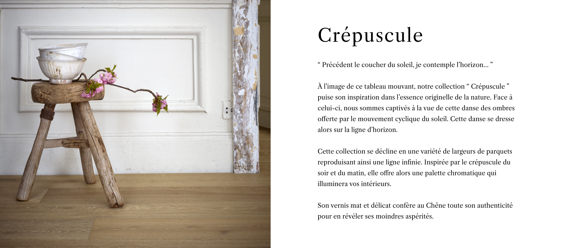 Collection Crepuscule - Description
