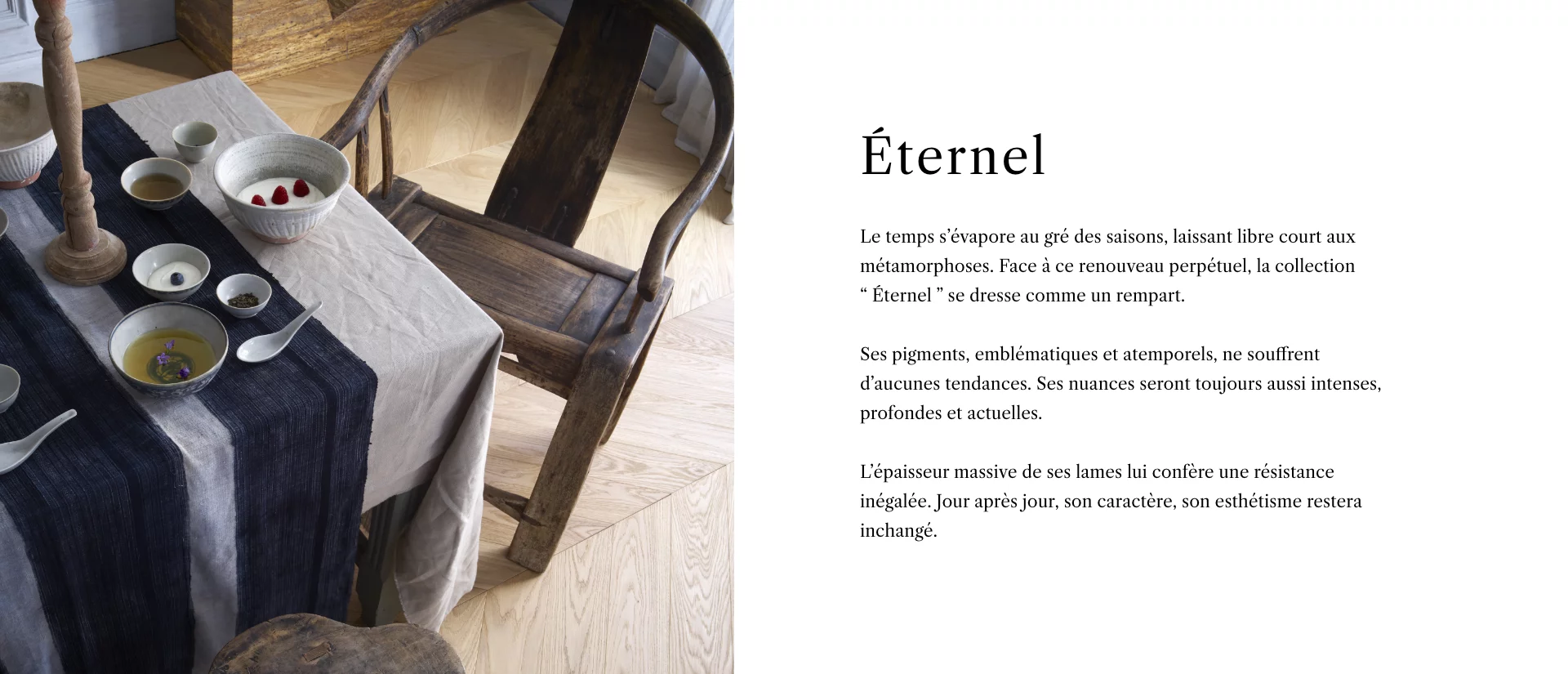 Collection Eternel - Description