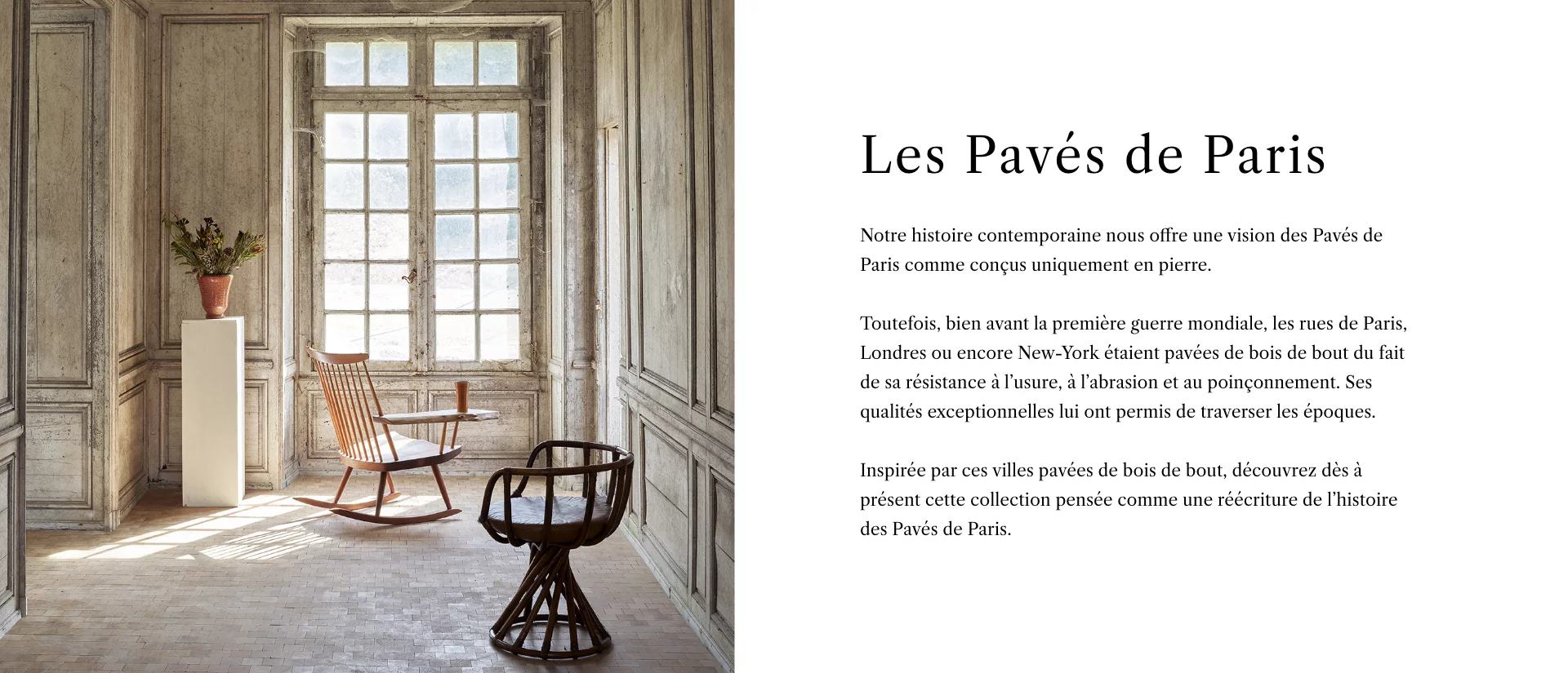 Page Collection - Les Paves de Paris - Description