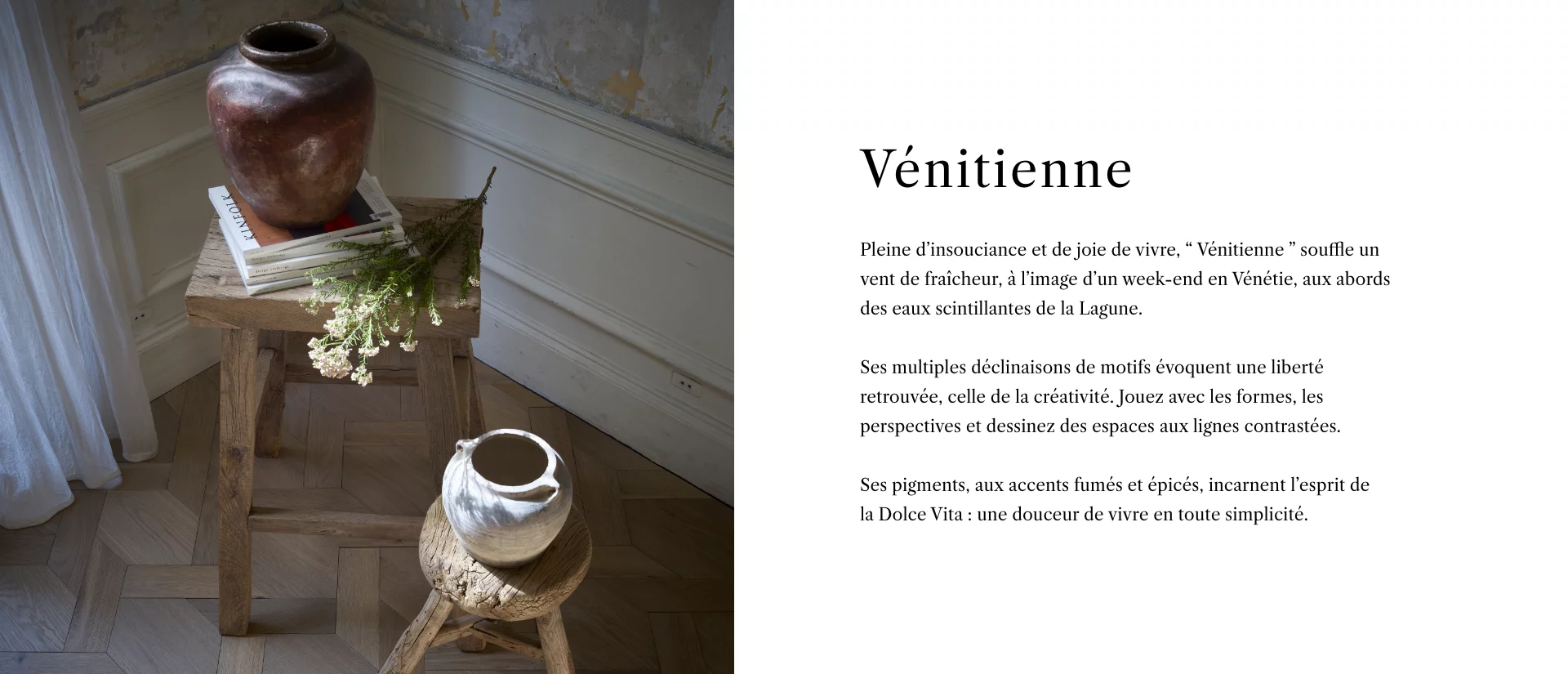 Collection Venitienne - Description